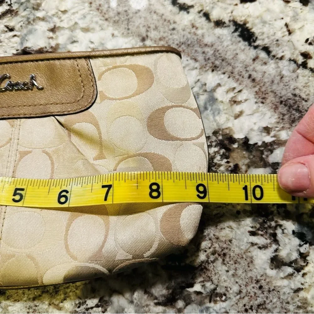 Coach Amanda Tan Wristlet Wallet